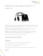 Datasheet for Startech.com DP2DVID2, EAN: 0065030848749