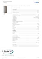 Datenblatt zu Hager FB92LE, EAN: 3250616003668