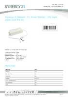 Datenblatt zu Synergy 21 S21-LED-B00110, EAN: 4038816036285