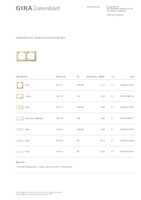 Datenblatt zu Gira 021201, EAN: 4010337212010