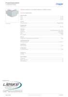 Datasheet for Hager LF1804537035, EAN: 4012740020718