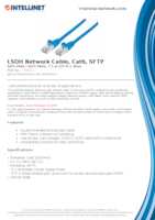 Datasheet for Intellinet 735674, EAN: 0766623735674