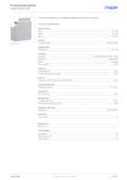 Datasheet for Hager FB6013057035, EAN: 4012740020480