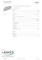 Datasheet for Hager LF1804587030, EAN: 4012740020787