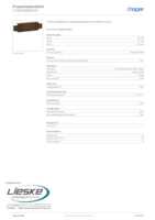 Datasheet for Hager LF3006088014, EAN: 4012740021364