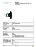 Datasheet for Schneider Electric ZB4BR2, EAN: 3389110888485