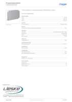 Datasheet for Hager LF6015087030, EAN: 4012740021920