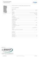 Datenblatt zu Hager FB8013067030, EAN: 4012740020596