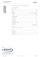 Datasheet for Hager LF1804567030, EAN: 4012740020763