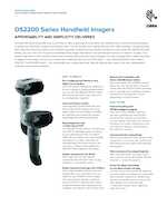 Datasheet for Zebra DS2208-SR6U2100AZW