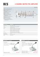 Datasheet for RCS Audio-Systems MXP-604 A, EAN: 4250458262871