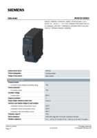 Datasheet for Siemens 3RA61202DB33, EAN: 4011209714328