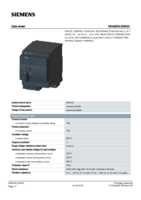 Datasheet for Siemens 3RA62502EB33, EAN: 4011209715844