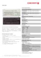 Datasheet for Cherry G80-3000LPCDE-0, EAN: 4025112058530