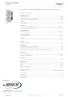Datenblatt zu Hager LT0057, EAN: 3250614200625