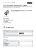 Datasheet for Phoenix Contact 2799490, EAN: 4017918156305