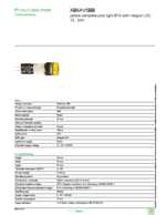 Datenblatt zu Schneider Electric XB6AV5BB, EAN: 3389110764529
