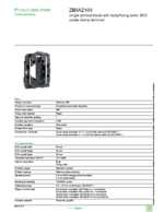Datasheet for Schneider Electric ZB5AZ103, EAN: 3389110924435
