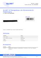 Datasheet for Allnet ALL-S0002005, EAN: 4038816103437