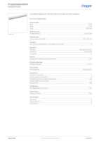 Datasheet for Hager M1659TRAN, EAN: 4012740149884