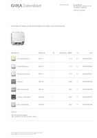 Datenblatt zu Gira 087027, EAN: 4010337870272