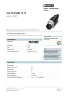 Datenblatt zu Phoenix Contact 1507803, EAN: 4017918900403
