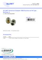 Datasheet for Allnet ANT-ADP-SMAF-NF, EAN: 4038816008060
