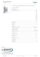 Datasheet for Hager LT250U, EAN: 3250614201066