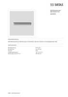 Datasheet for Siedle 200038543-00, EAN: 4015739385430