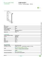 Datenblatt zu Schneider Electric KSB1000ZF1, EAN: 3606485012711