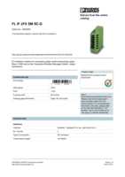 Datasheet for Phoenix Contact 2832205, EAN: 4017918952266