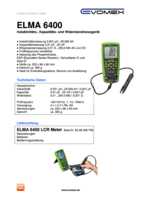 Datasheet for Elma 6398206662, EAN: 5706445840359