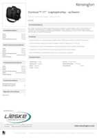 Datenblatt zu Kensington 62348, EAN: 0085896623489