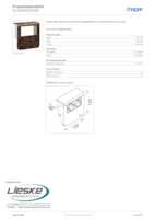 Datasheet for Hager SL20080932D6, EAN: 4012740852883