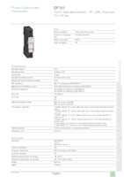 Datasheet for Schneider Electric DF101N, EAN: 3389119407229