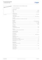 Datasheet for Hager LF2002007035, EAN: 4012740136594