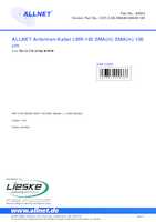Datasheet for Allnet ANT-CAB-SMAM-SMAM-100, EAN: 4038816000668
