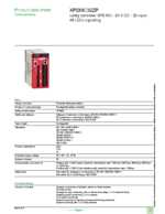 Datasheet for Schneider Electric XPSMC32ZP, EAN: 3389119010290