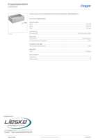 Datasheet for Hager FZ932SD, EAN: 3250612757695