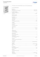 Datasheet for Hager VE212PN, EAN: 3250616450356