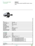 Datasheet for Schneider Electric ZB4BJ8, EAN: 3389110889086