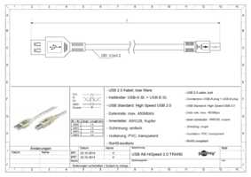 Datasheet for Goobay 68972, EAN: 4040849689727