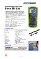 Datasheet for Elma , EAN: 5706445410309