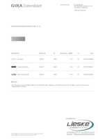 Datenblatt zu Gira 125565, EAN: 4010337255659