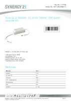 Datenblatt zu Synergy 21 S21-LED-B00111, EAN: 4038816036292
