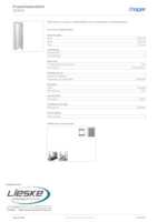 Datasheet for Hager ZB51W, EAN: 3250617620161