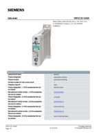 Datasheet for Siemens 3RF23201AA06, EAN: 4011209572430
