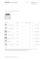 Datenblatt zu Gira 214201, EAN: 4010337081531