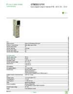 Datasheet for Schneider Electric STBDDO3705, EAN: 3595863843460