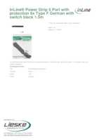 Datasheet for Inline 16461P, EAN: 4043718188277